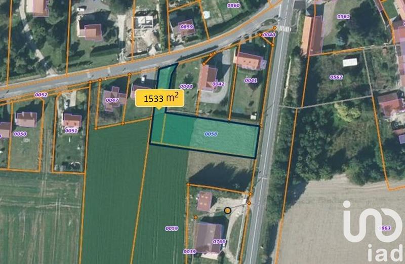 Terrain - 1 533 m²
