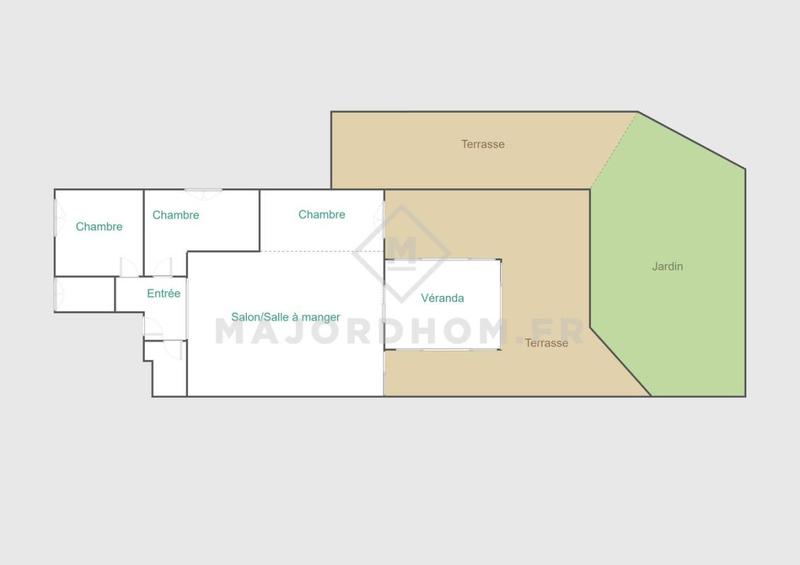 Appartement - 91 m² - 4 pièces