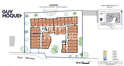 Studio - 17 m² - 1 pièce