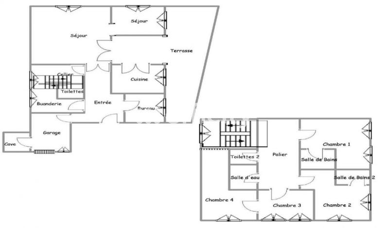 Maison - 225 m² - 7 pièces