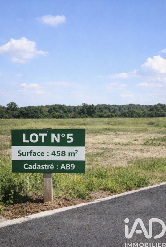 Terrain - 458 m²