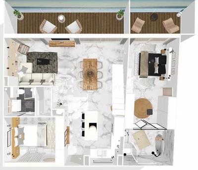 Appartement - 89 m² - 4 pièces