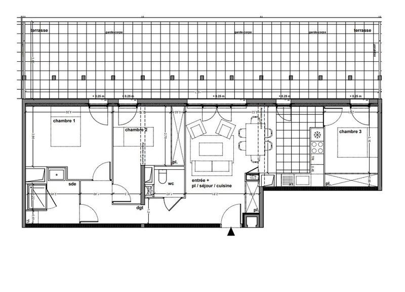 Appartement - 78 m² - 4 pièces