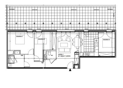 Appartement - 78 m² - 4 pièces