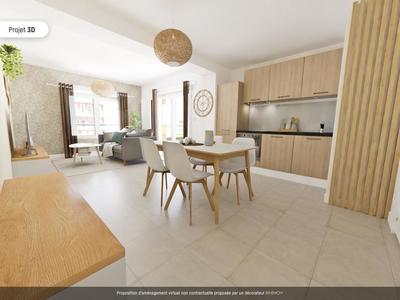 Appartement - 65 m² - 3 pièces