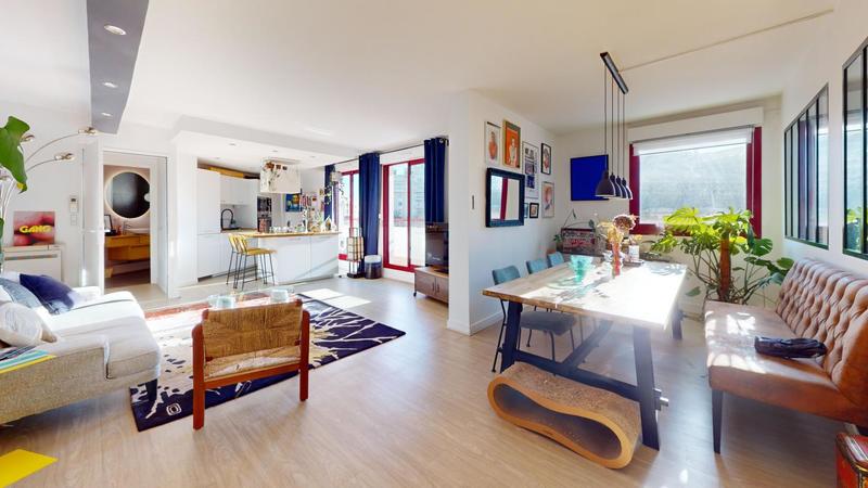 Appartement - 90 m² - 3 pièces