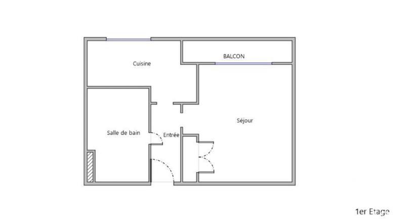 Studio - 33 m² - 1 pièce