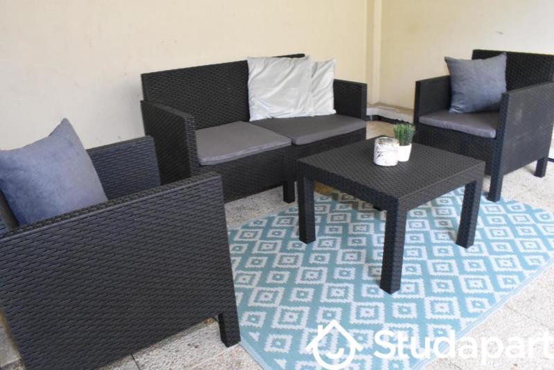 Chambre - 12 m² - 1 pièce