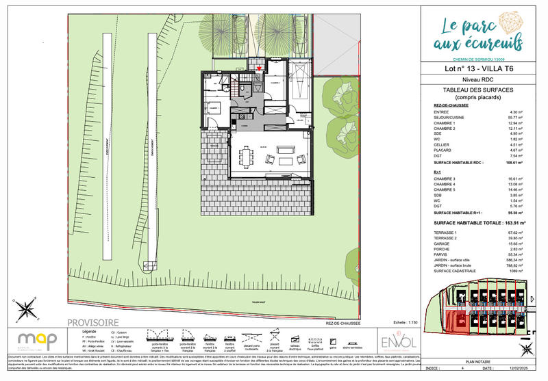 Villa - 163 m² - 6 pièces