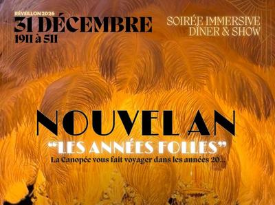 Nouvel an &quot;les années folles&quot;, à la Canopée