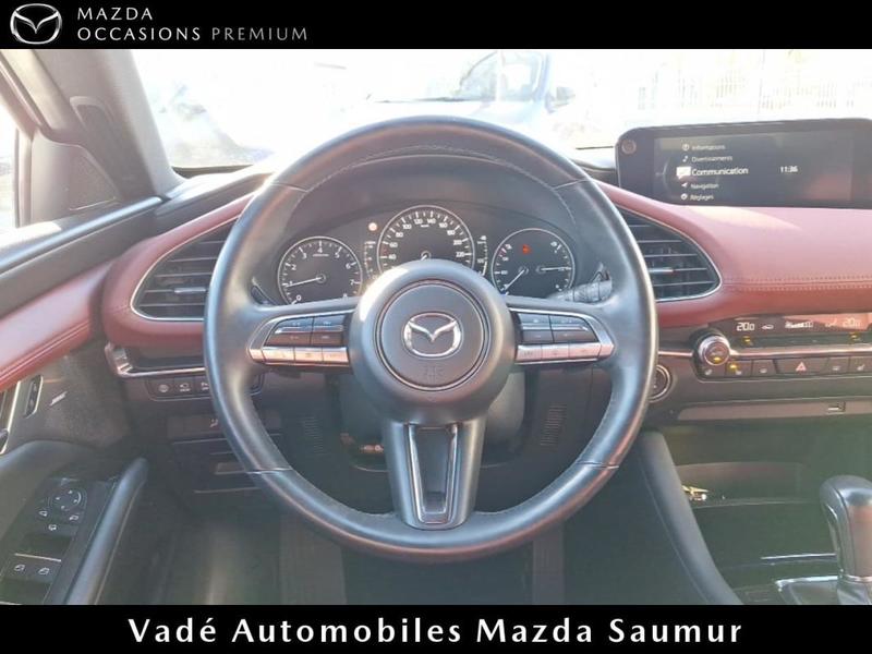 Mazda 3 2.0l Skyactiv-X Hybrid 180ch Ba6 Exclusive Cuir Rouge