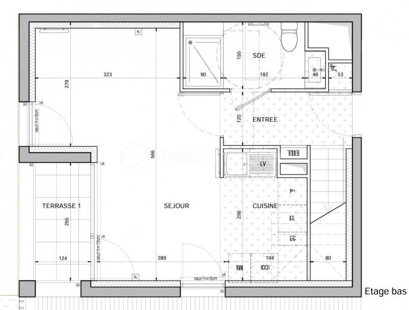 Duplex - 63 m² - 3 pièces