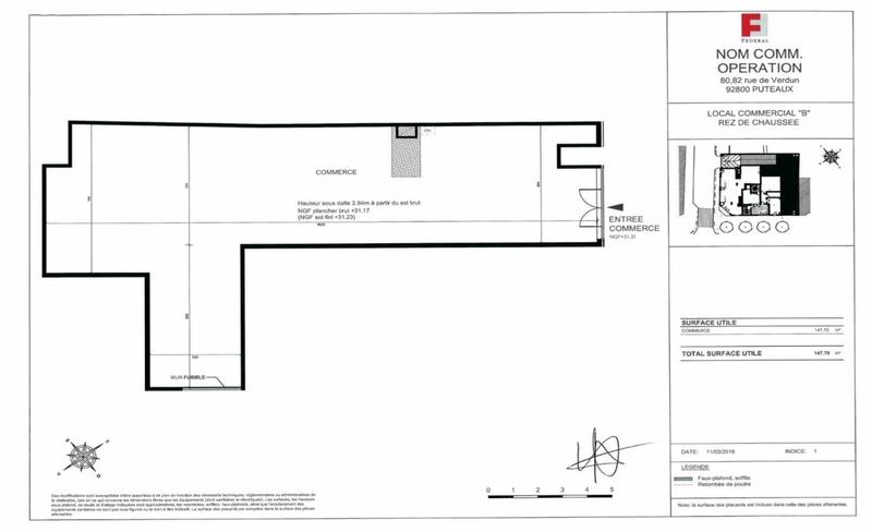 Local commercial - 294 m²