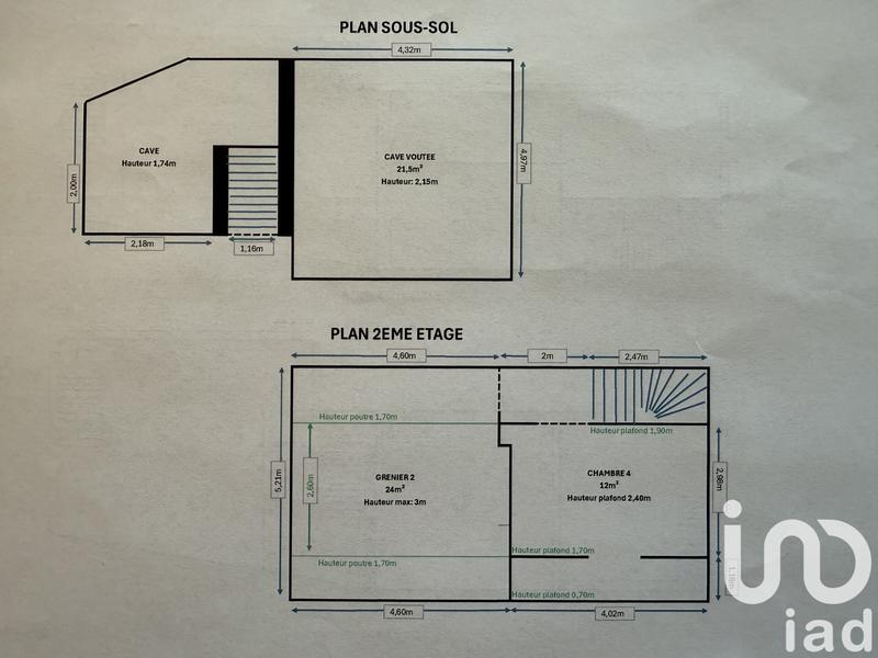 Maison - 104 m² - 5 pièces