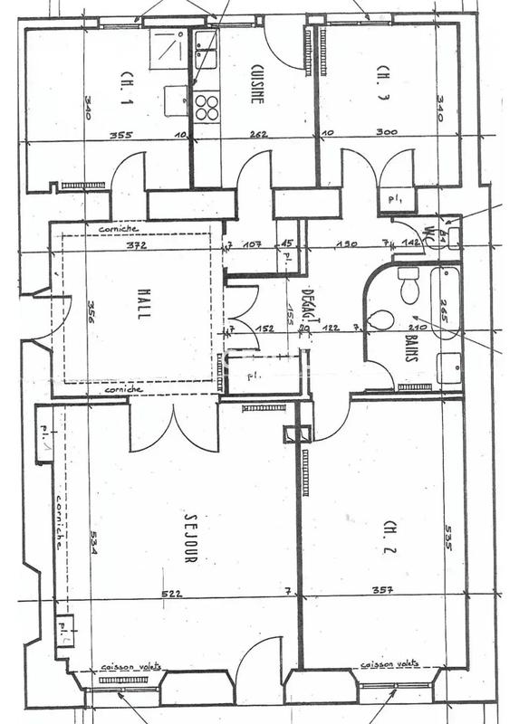 Appartement - 110 m² - 4 pièces