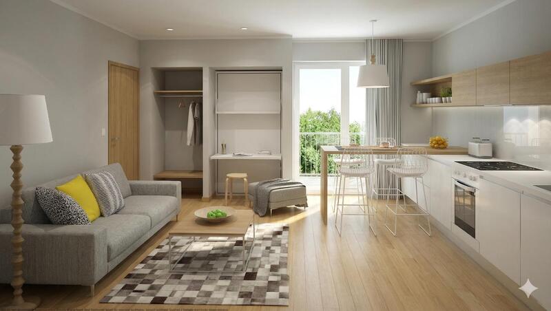 Appartement - 43 m² - 1 pièce