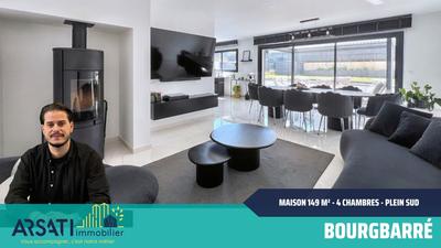 Maison contemporaine - 149 m² - 7 pièces