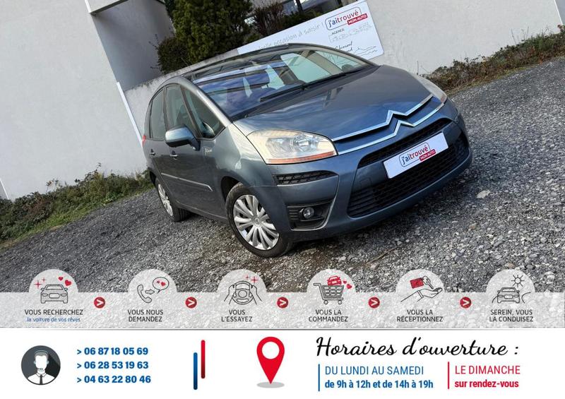 Citroën C4 Picasso 1.6 HDi 110cv Elegance Palette au volant *Véhicule Sous Garantie*Ct Révision Kit Distribution Ok *100 Points de Contrôles*CarteGrise Moitié prix (Véhicule plus 10 ans)*Aide Parking*Climatisation Automatique bi-zone*Fixation Isofix*Autor