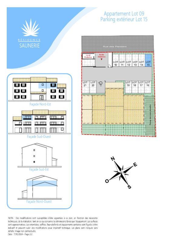 Appartement - 51 m² - 2 pièces