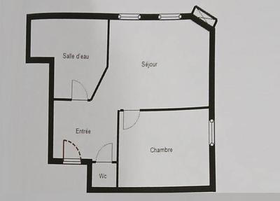 Appartement - 35 m² - 2 pièces