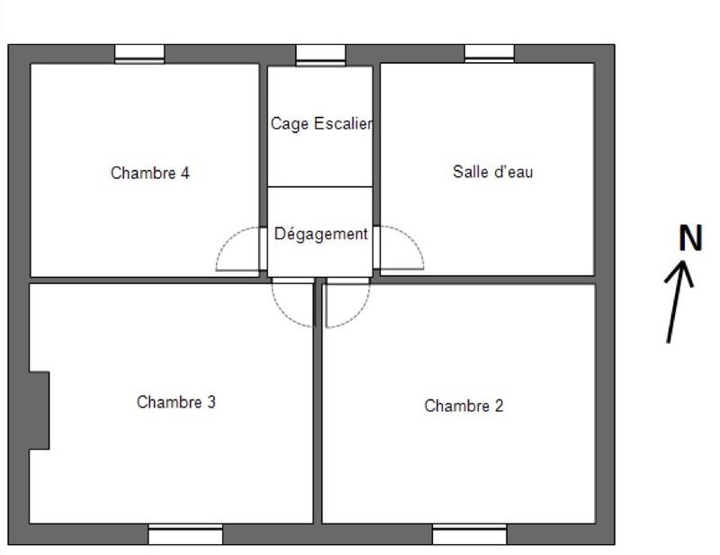 Maison de ville - 110 m² - 8 pièces