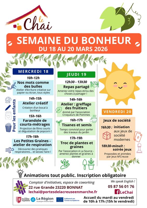 Semaine du bonheur
