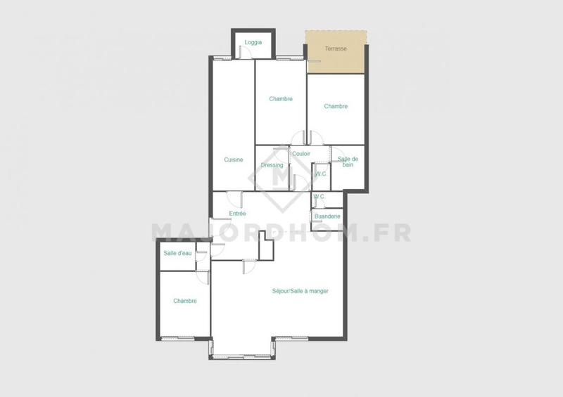 Appartement - 133 m² - 5 pièces