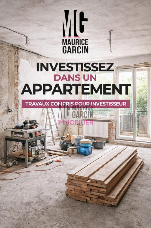 Appartement - 40 m² - 1 pièce