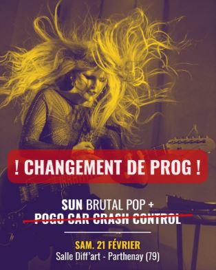 Concert Sun + Komodo + Fallen Lillies