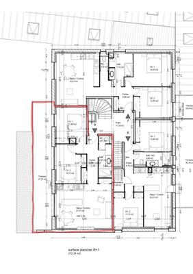 Appartement - 64 m² - 3 pièces