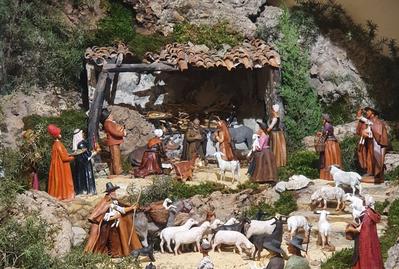 Les crèches à Arles