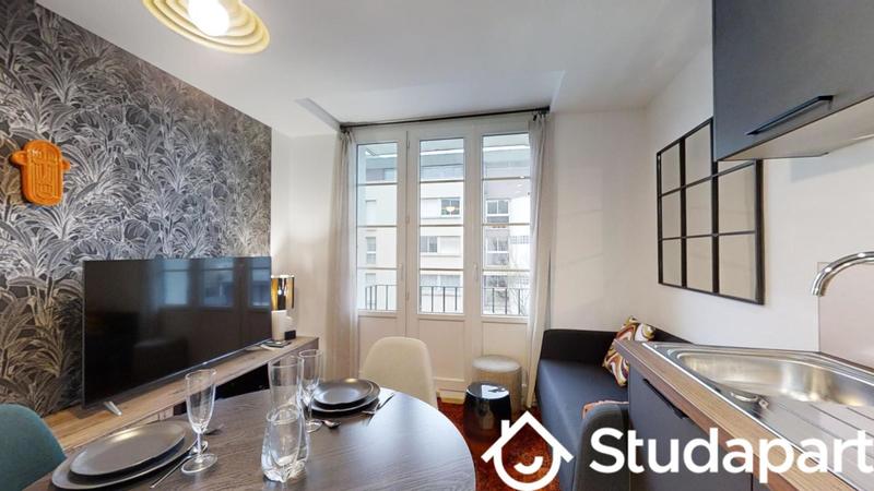 Chambre - 9 m² - 1 pièce