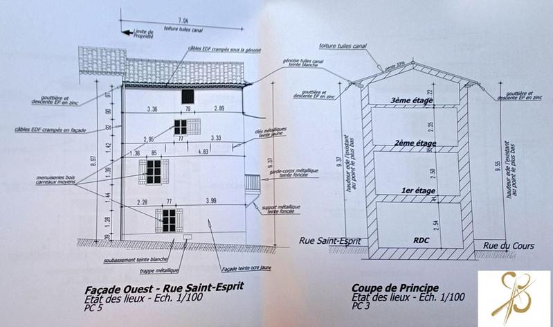 Maison de village - 150 m² - 3 pièces