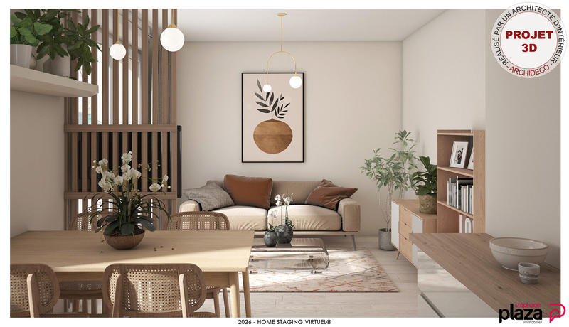 Appartement - 38 m² - 2 pièces