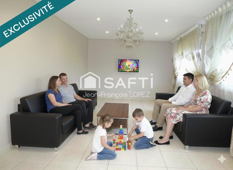 Maison - 115 m² - 6 pièces