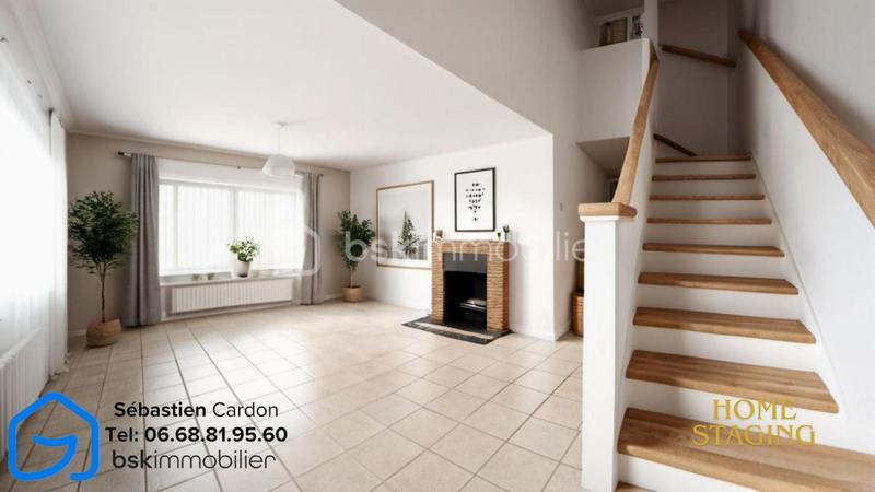 Maison de ville - 89 m² - 5 pièces