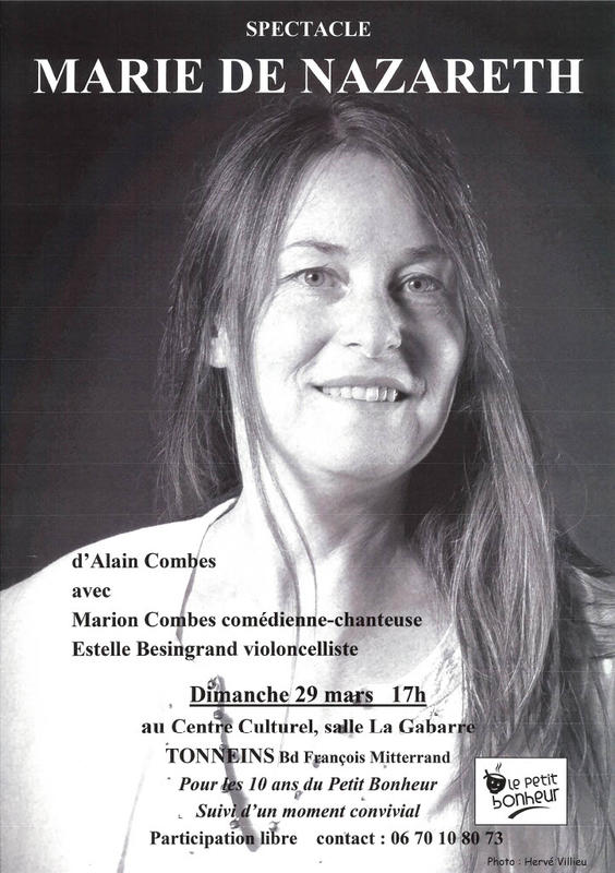 Spectacle "Marie de Nazareth"