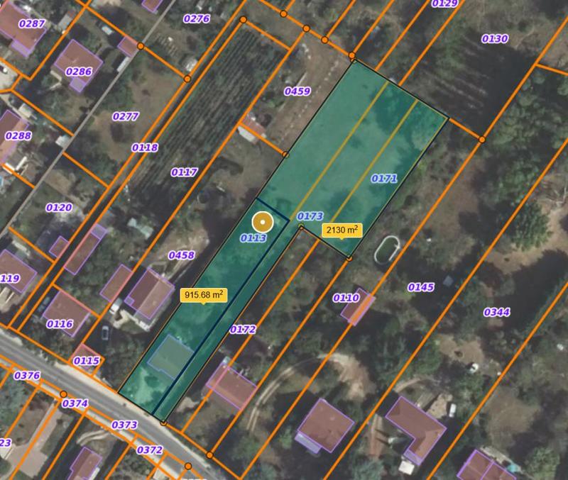 Terrain constructible - 2 130 m²