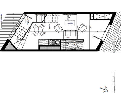 Appartement - 56 m² - 2 pièces