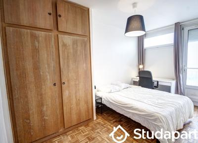 Chambre - 9 m² - 1 pièce