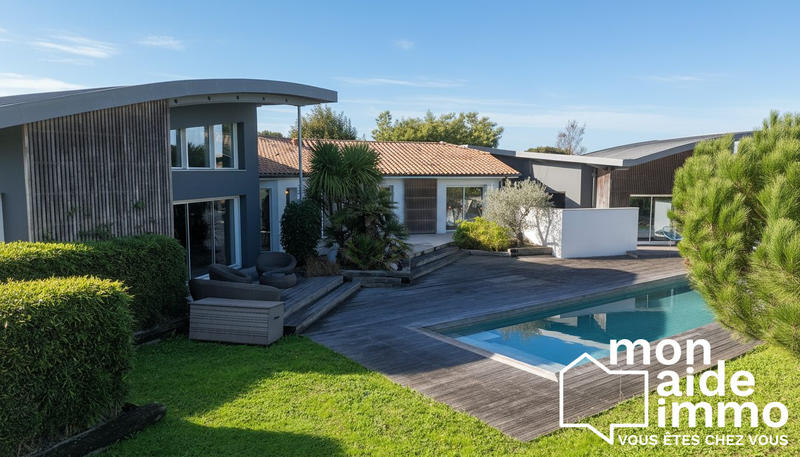 Maison contemporaine - 252 m² - 7 pièces