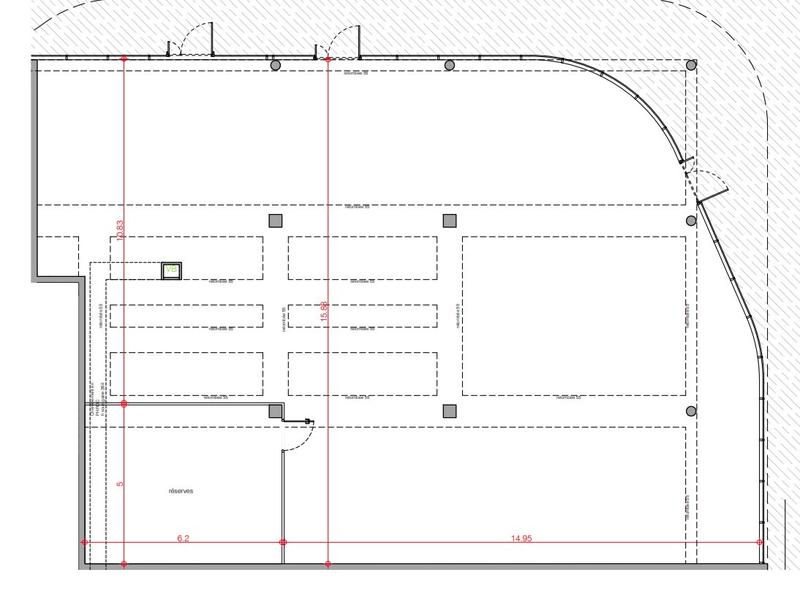 Local commercial - 327 m²