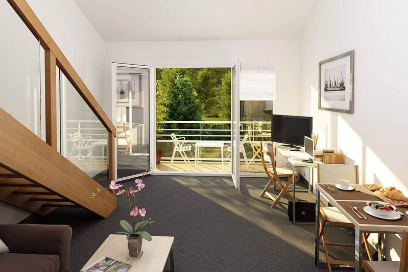 Duplex - 42 m² - 2 pièces