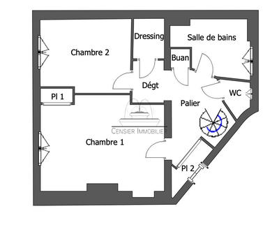 Appartement - 88 m² - 4 pièces
