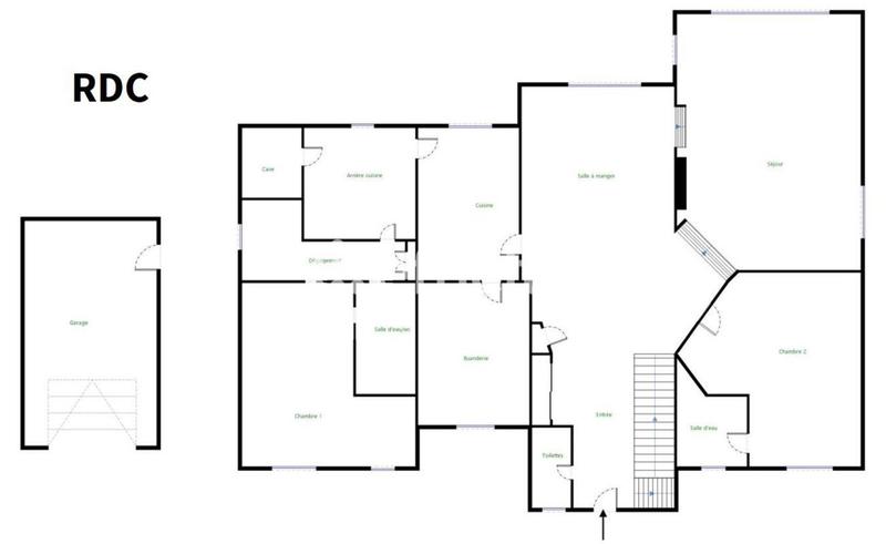 Maison - 232 m² - 11 pièces