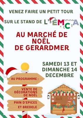 Marché de Noël : venez visitez le stand de l'Emca