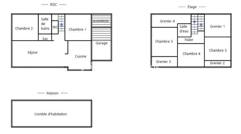 Maison de campagne - 125 m² - 6 pièces