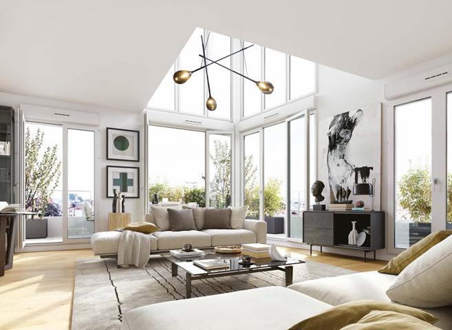 Appartement - 62 m² - 3 pièces