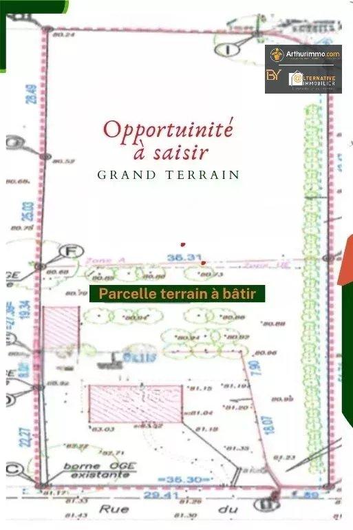 Terrain constructible - 2 767 m²
