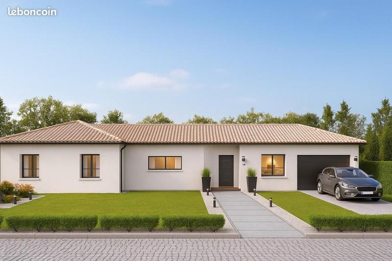 Terrain constructible - 900 m²